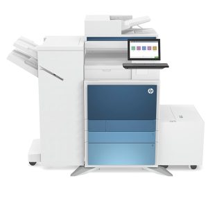 HP A3 printer printing marketing posters - hp E87740Z